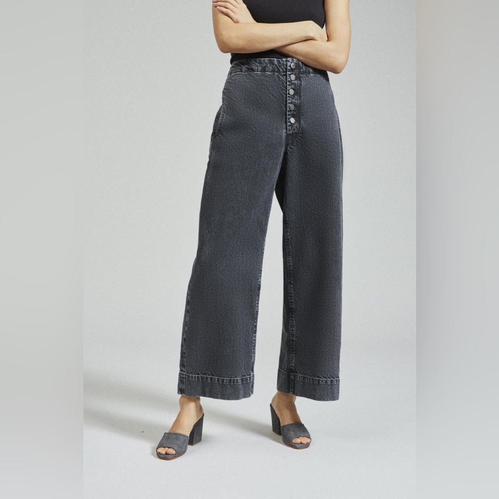 Rachel Comey Denim | High-rise Corrigan Pant Washed Black | sz. 2